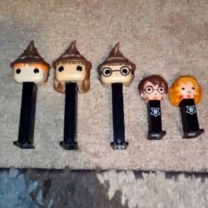 5 Harry Potter PEZ Character Bundle